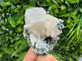 Wonderful Calcite,Quartz on Chlorite matrix,from Borieva mine,Madan,Bulgaria,natural collection mineral specimen,rare crystal,home decor