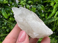 Calcite on Green Quartz: Djurcovo Mine, Bulgaria - Healing Crystal