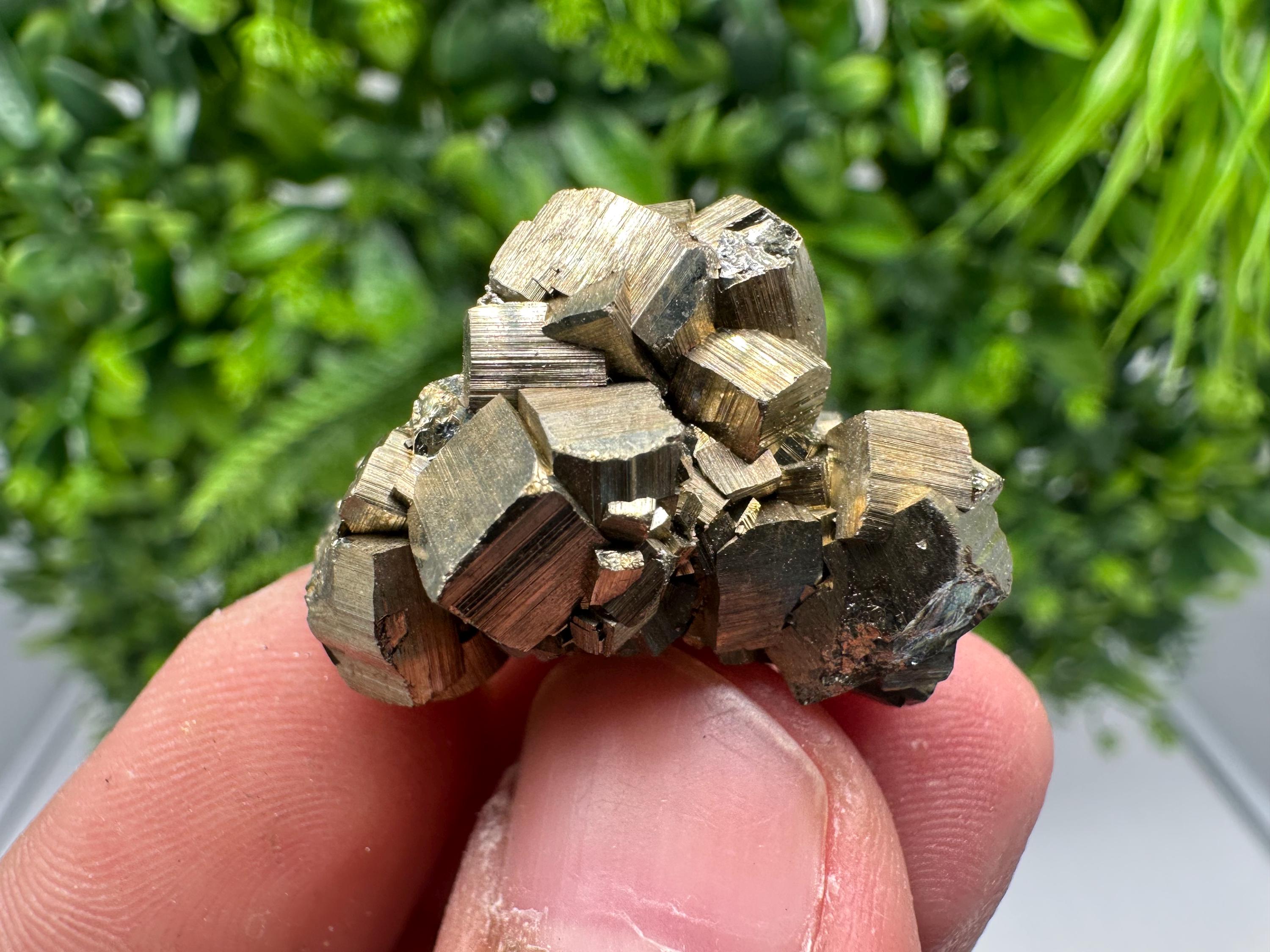Wonderful Rainbow Pyrite whit Calcite,natural minerals souvenir Crystal,collection stone,rare minerals,home decor,Borieva Bulgaria