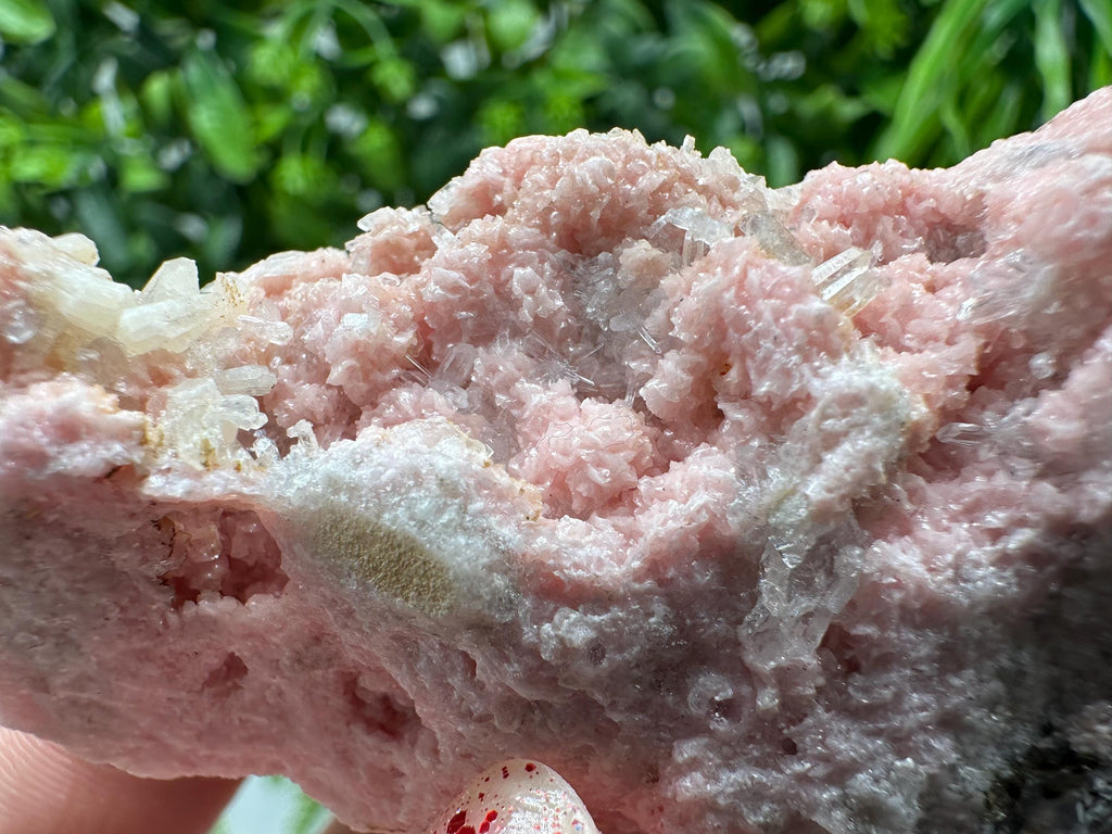 Pink Rhodochrosite Crystal: Starnica Mine, Bulgaria, Home Decor