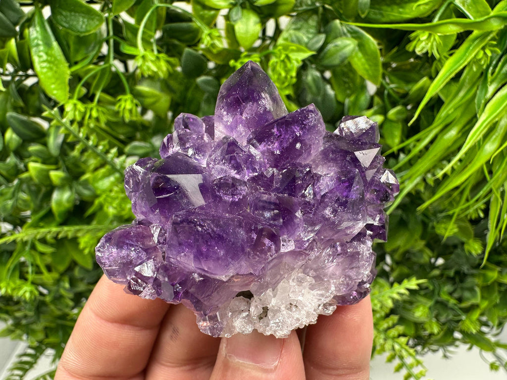 Uruguay Amethyst Cluster: Purple Quartz Crystal, Home Decor