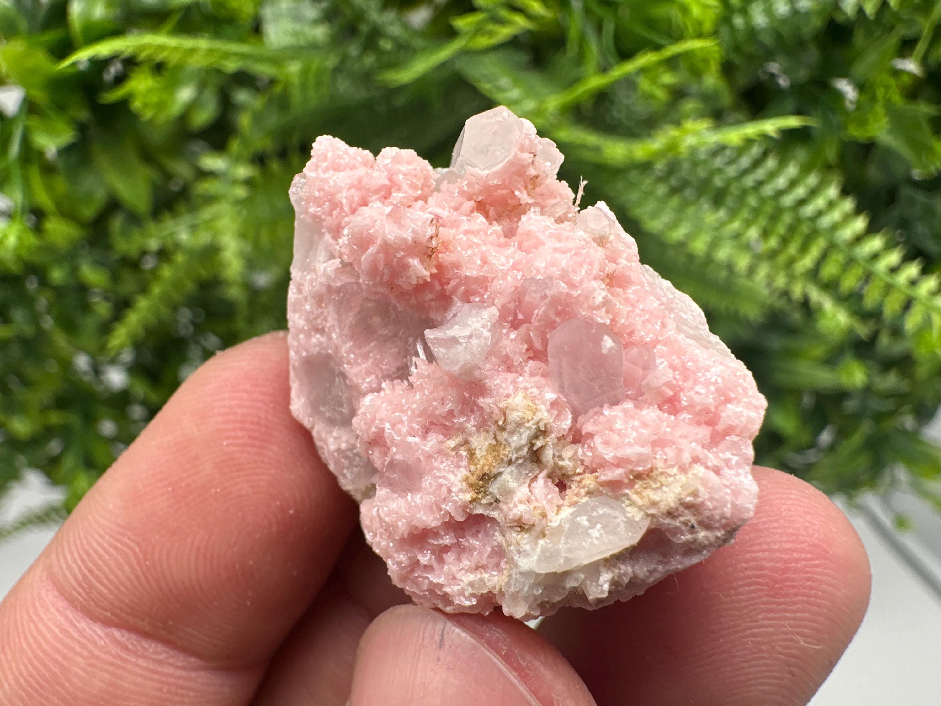 Pink Rhodochrosite Crystal, Starnica Mine, Bulgaria, Home Decor Stone