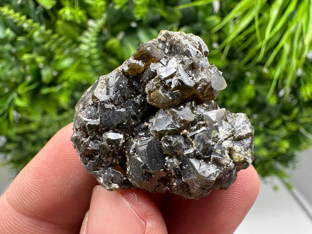 Cleiophane Sphalerite Gem: Transparent Green Crystal, Bulgaria