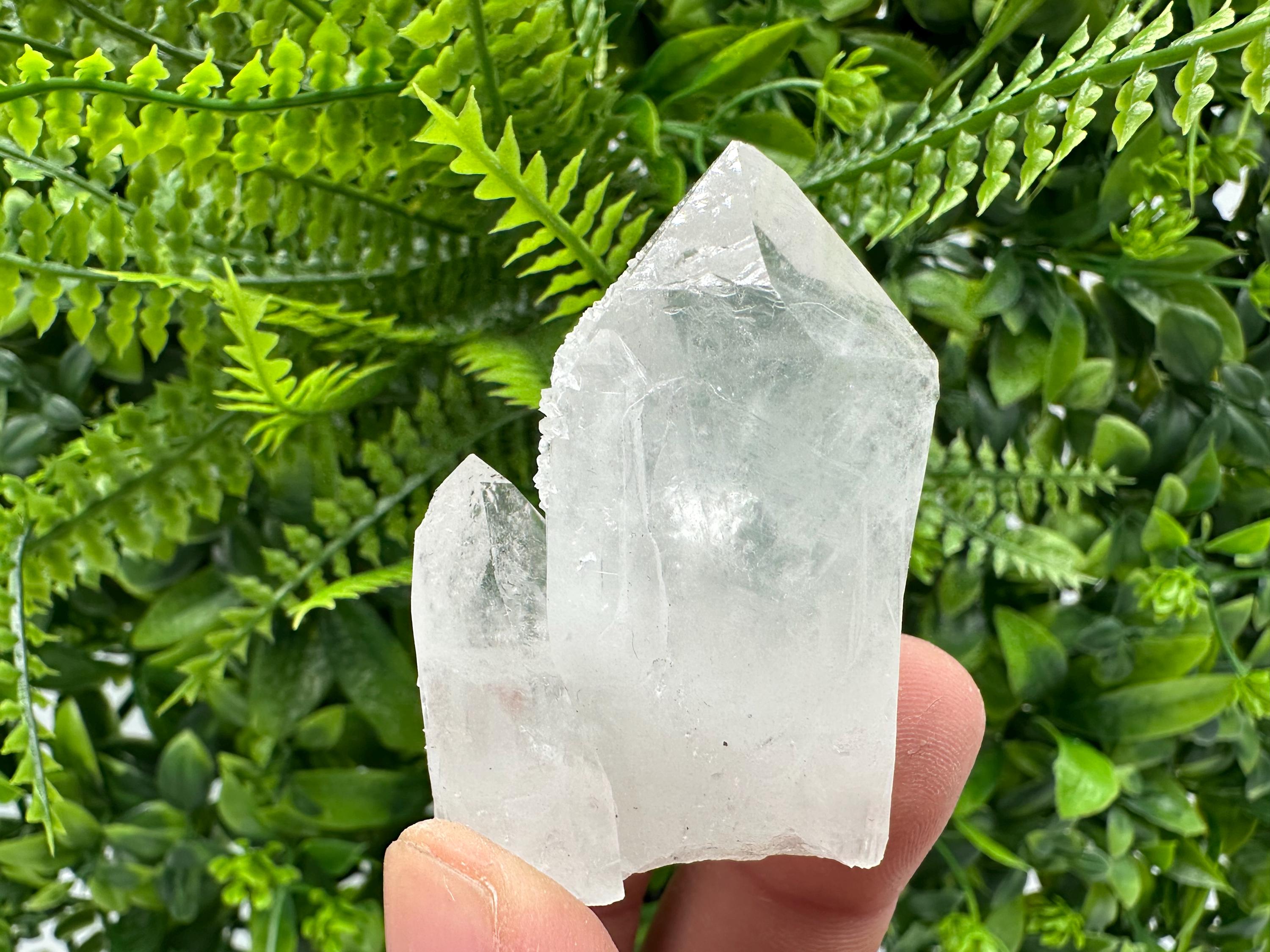 Transparent Quartz Crystal, Djurcovo Mine Mineral Specimen