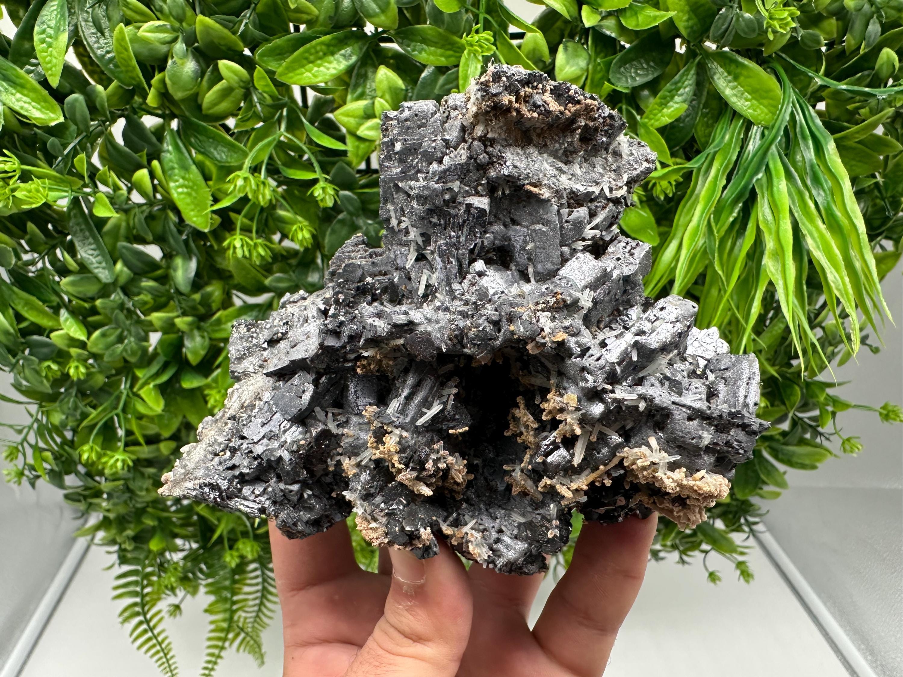 Wonderful Galena,Sphalerite,Siderite on Quartz from 9th September mine,Madan,Bulgaria,natural,collection mineral specimen,crystal,gift,decor