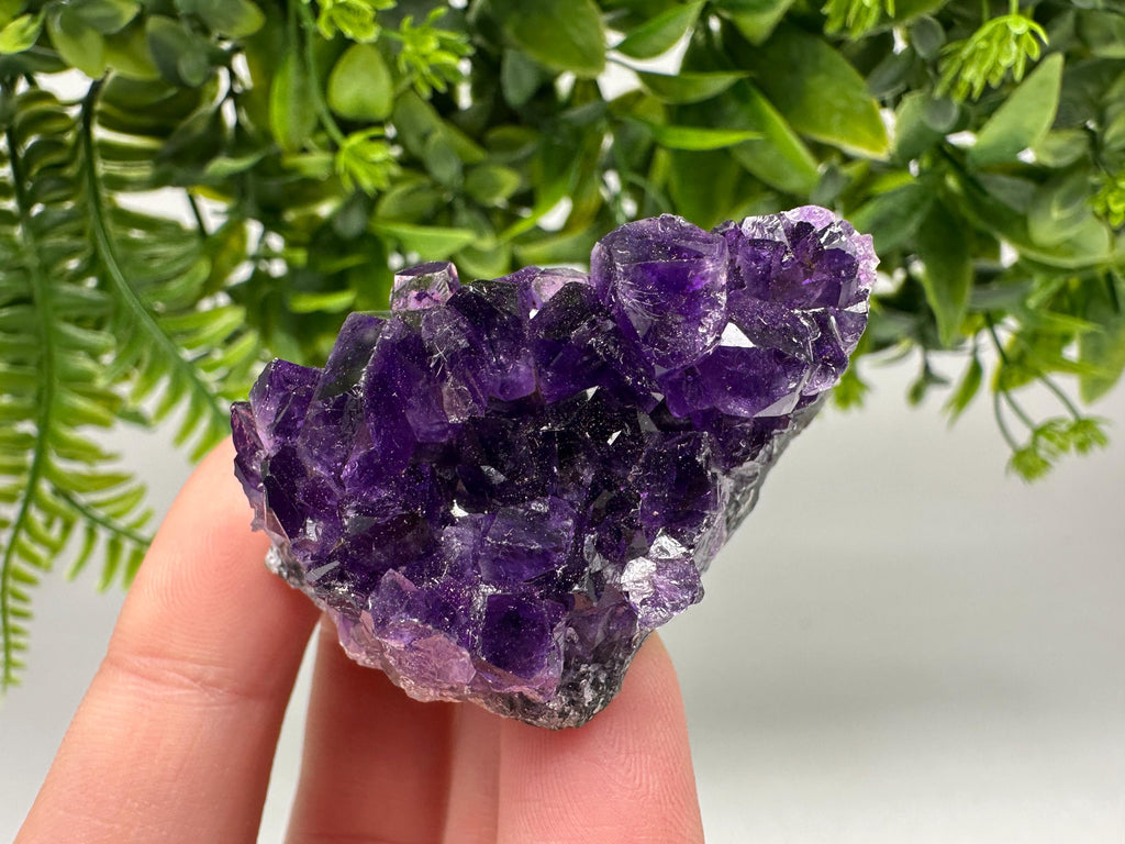 Uruguay Amethyst Crystal: Purple Quartz Home Decor, Energy Stone