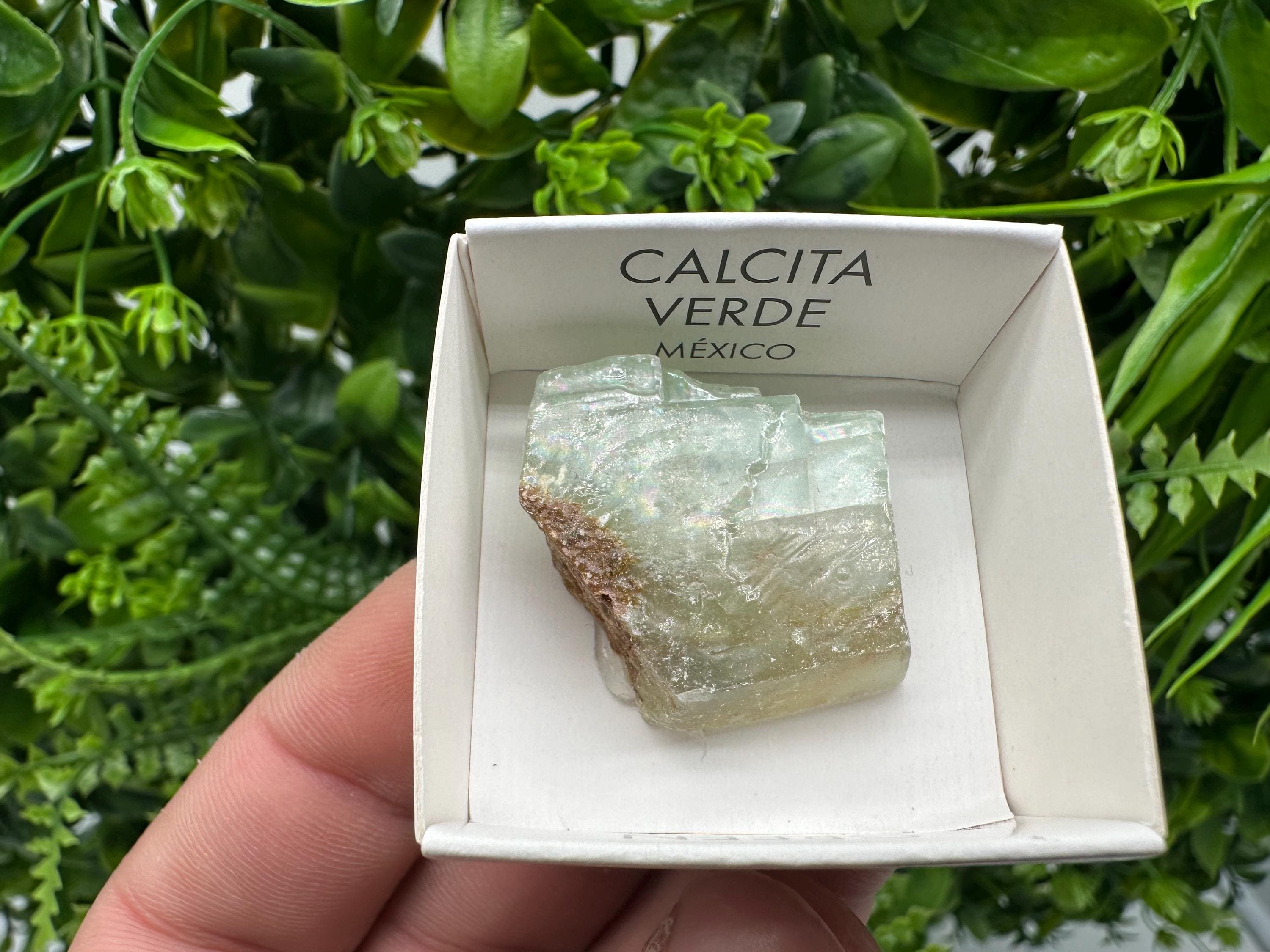 Mexican Green Calcite Chunk - Ethically Sourced Mineral Specimen