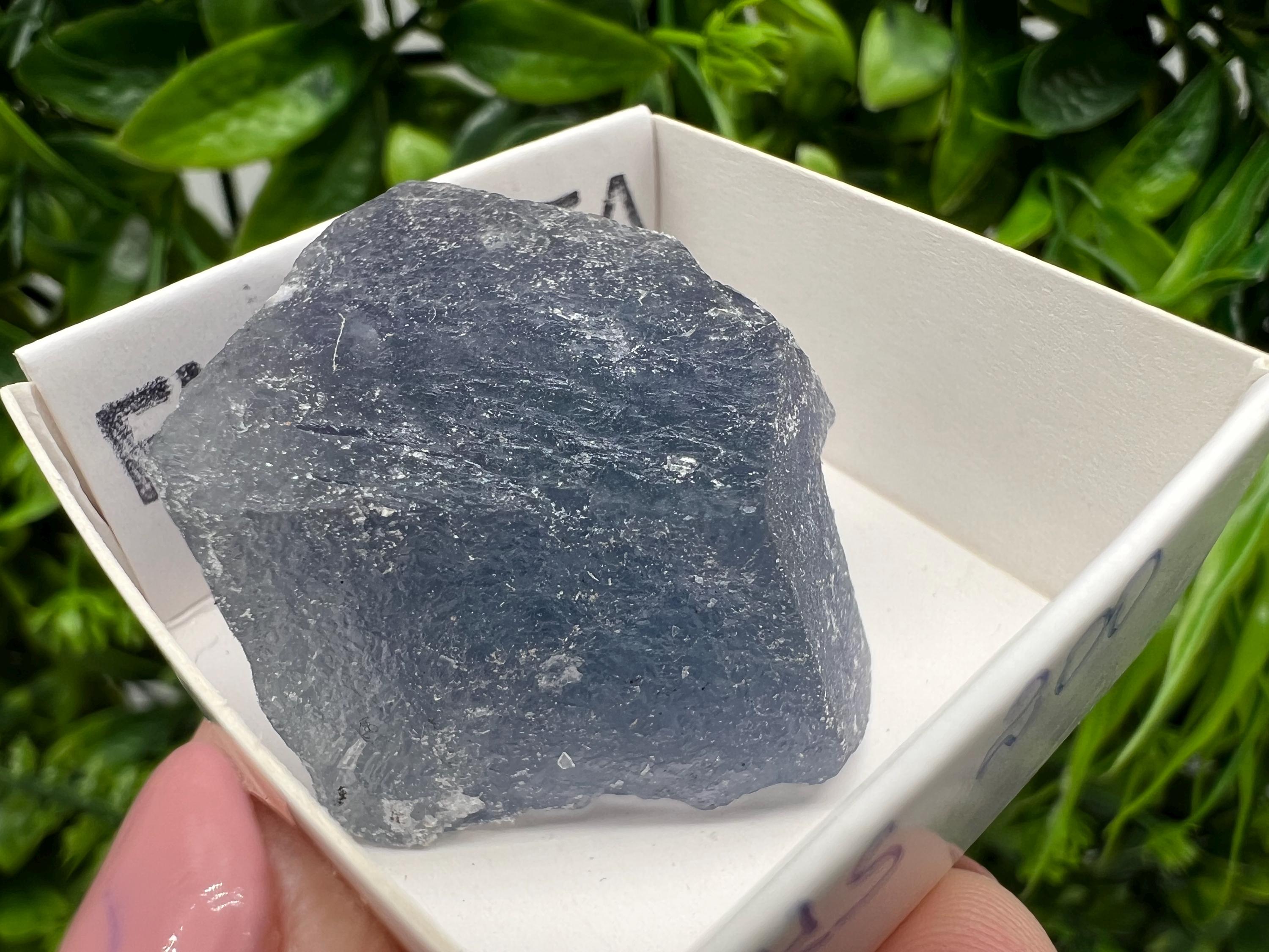 Rare Rainbow Fluorite from Mexico: Raw Crystal Cube, Meditation Stone