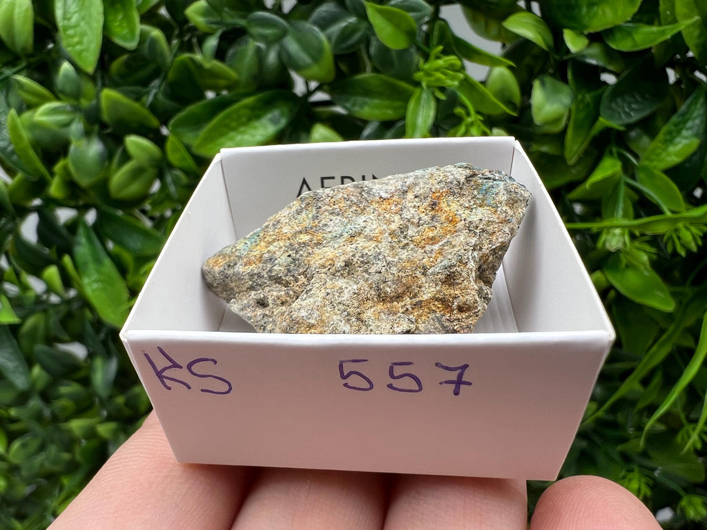 Rare Raw Aerinite Mineral Specimen: Collection Crystal from Lleida, Spain (4/3.5 CM)