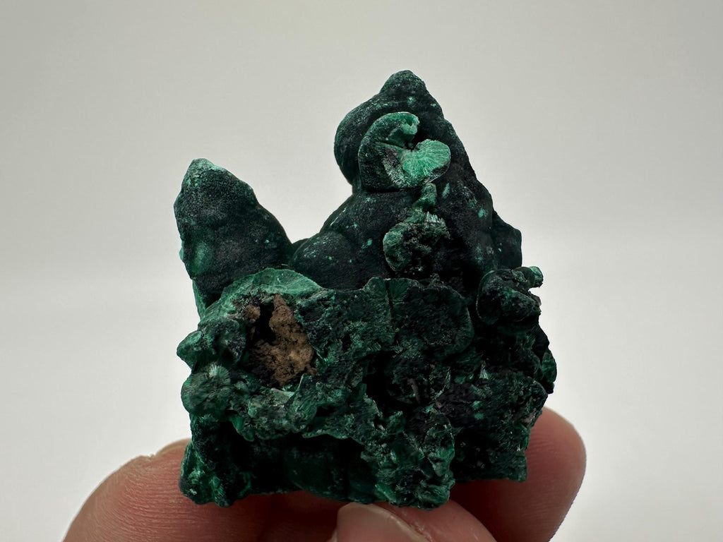 Green Malachite Crystal Specimen from Congo